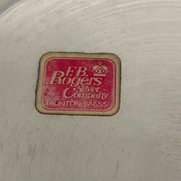 Vintage F.B. Rogers Silver Plate Server Casserole with Lid Handles Serveware - Picture 11 of 12